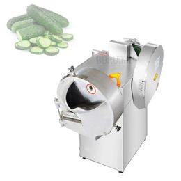 Electric Slicer Cucumber Carrot Cabbage Shredder Dinger Cutter Double Head Vegetable Cutter Machine Dicing Machine