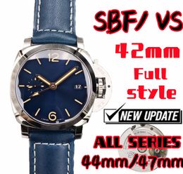 SBF/VS Luxury men's watch Pam688, 42mm all series all styles, exclusive P9001 movement, there are 44, 47mm other models, 316L fine steel