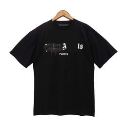 SS1 NEW mens t shirt City limited letters black purple white pink yellow red women with the same casual all-match loose T-shirt trend S-XL