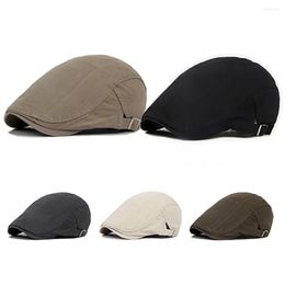 Berets Fabulous Cap Sweat Absorption Decorative Good-looking Sboy Oval Outdoor Hat