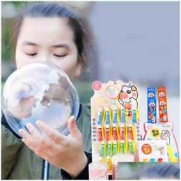 Novelty Games Novelty Games Magic Bubble Glue Toy Blowing Colorf Ball Plastic Balloon Won T Burst Safe For Kids Boys Girls Gift 230209 Dhyh4