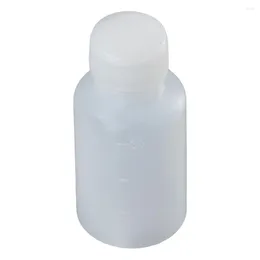 Storage Bottles 50pcs 30ml Small Plastic Mouth Travel Reagent Bottle Empty Sample