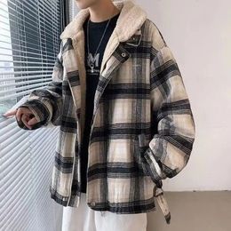 Men's Down Parkas Coats Autumn Winter Jackets Man Padding Harajuku Male Coat Clothing Oversized Korean Style Loose Trendy Brand Clothes 231124