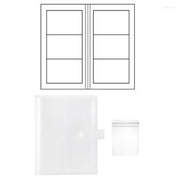 Storage Bags E56C Clear Jewellery Book Bag Toy Collectible Model Supplies