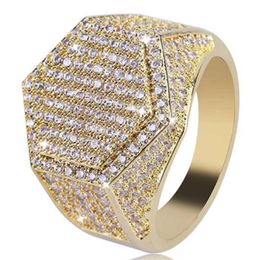 European and American Men's Ring Diamond Ring Exquisite Versatile Couple Rings Top Quality
