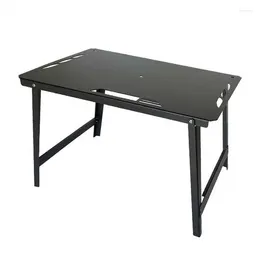 Camp Furniture Camping Folding Tactical Table Outdoor Aluminium Lightweight Carrying Stand Sturdy Structure Park Picnic