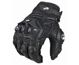 Men039s Leather Furygan AFS 6 Motorcycle Gloves Black Moto Racing Gloves Bicycle Cycling Motorbike Riding Glove Women5055852