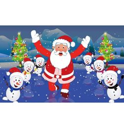 High quality Christmas Flags Merry Christmas Happy Decoration 3x5 FT Banner 90x150cm Festival Party Gift 100D Polyester Printed Ho5237505