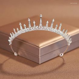 Hair Clips Bride's Little Crown Rhinestone Romantic Birthday