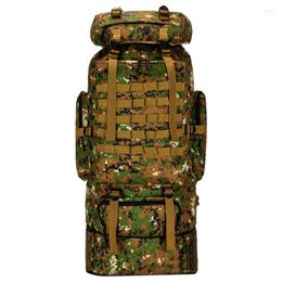 Backpack 100L Tactical Large Capacity Folding Camouflage Mountaineering Bag Men's Outdoor Travel Backpacks Hiking Camping Bags