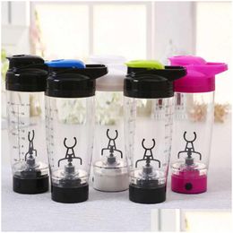 Water Bottles 600Ml My Bottle Matic Movement Vortex Smart Mixer Electric Protein Shaker Milk Coffe Blender Drop Delivery Home Garden Dhidf