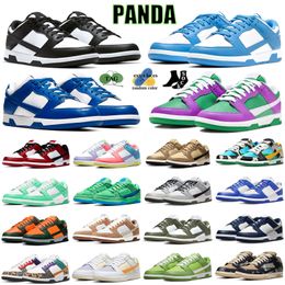 Panda running Shoes men women designer sneakers Orange Lobster Team Red Stadium Green Fuchsia Midnight Navy Grey Fog Kentucky low outdoor sports trainers