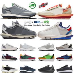 LDV Mens Running Shoes LD shoe Cortez 4.0 University Red Iron Grey Fragment Smoke Clot Neutral Grey Net Orange Blaze Pine Green Men Women Trainer Sports Sneakers