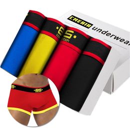 Sexy Boxer Men Underwear Boxer Men Mesh Mens Underwear Boxer Shorts Sexy Men Cueca T0005 Y2004152512