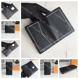 Designer Geldbörse Luxus Herren Damen Geldbörsen Ledertaschen Highs Quality Classic Purse Bestickte graue Geldbörsen mit Charakter