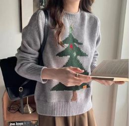 Women's sweater jumper Christmas Embroidery printed Luxury sweater Knitwear Classic fashion designer clothes