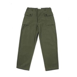 USMC P44 Pants Navy Marine Crops Outdoor Uniform Retro WW2 US Army Trousers HBT Version Twill Hiking Bottom Army Green 230425