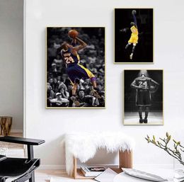 Prints Poster Modern Simple Living Room Decoration Painting Sports Basketball Player Picture for Sports Lover Gift9747643