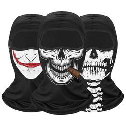 Cycling Caps Masks Outdoor Sunscreen Balaclava Full Face Scarf Mask Tactical Military Motorcycle Wind Face Cover Cap Bicycle Cycling Headgear Men J230422