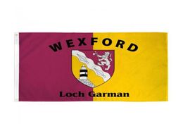 Wexford Ireland County Banner 3x5 FT 90x150cm State Flag Festival Party Gift 100D Polyester Indoor Outdoor Printed selling9718292