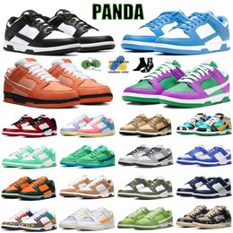 Panda running Shoes men women designer sneakers UNC Orange Lobster Team Red Stadium Green Fuchsia Midnight Navy Grey Fog low outdoor sports trainers