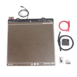 Printer Supplies Prusa i3 MK2.5/MK3S 3d Printer Heated Bed MK52 12V/24V With Powdered Textured Coated PEI Sheet