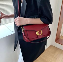 Women Handbag Crossbody Tabby Shoulder Leather Female Fashion Sacoche Borse Letters Bolso Lady Cross Body Flap Designer Bag Purses Wallet Gift AAA