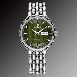 Wristwatches Sapphire Crystal Soldier Watch Classic Retro Quartz Men Wristwatch Luminous Waterproof Week Display Calendar Auto DateWristwatc