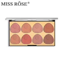 Blush 8 Colors Eyeshadow Palette Natural Blush Powder Matte Multifunctional Face Makeup Lasting Eye Shadow Gliter Shiny Eyes Cosmetics 231124