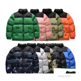 Men'S Jackets Top Mens Jacket Women Down Hooded Warm Parka Men Embroidery North Letter Print Clothing Outwear Windbreaker Winter Fas Dhdhb