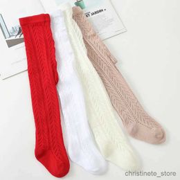 Kids Socks Summer Girls Stockings Hollow Bow Tights For Kids Fishnet Clothing Toddler Pantyhose Spain Style Thin Ballet Baby Bottom Tights R231125