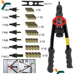 Tool Box Bt606 Riveter Gun Hand Interchangeable Mandrel Insert Threaded Nut Drilling M12 Spare Part 230503 Drop Delivery Home Garden Dhnsr