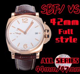 SBF / VS Luxury men's watch Pam1042,, 42mm all series all styles, exclusive P900 movement, there are 44, 47mm other models, 316L fine steel