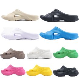 Mold Thong Slippers Beach Shoes Flip Flops Rubber Thick Soles Foam Thick Soles Heightening Women Shoes Men Aw22 Hd Sneaker Sandals