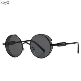 Sunglasses Metal Steampunk Sunglasses spring hook decorative glasses Street Photo Sunglasses man 2139