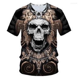 Men's T Shirts 2023 Personalised Round Neck T-shirt Music 3D Digital Printing Pattern Casual