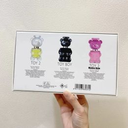 Designer Teddy Bear Toy 2 Boy Perfume 3-piece Set 30ml Per Bottles Long Lasting Fragrance Nice Smell Cologne Eau De Parfum