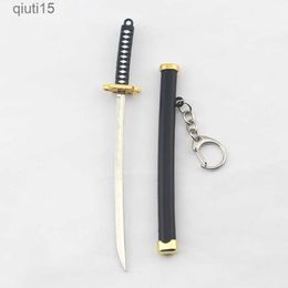 One Piece Weapon 15cm Dracule Mihawk Night Blade Sword Spade Vere