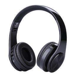 Bluetooth Headphones WH812 Over Ear HIFI Head Wireless Earphones With Mic 3D Music Monitor Headset Gamer support SD card for phone3699296