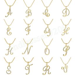 Women Alphabet Letter Pendant Necklaces Personalization Steel Necklace Jewelry Trend Couple Wedding collar