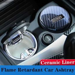 Car Ashtrays Car Ashtray is Suitable for BMW G20 G30 G38 X1 X2 X3 X5 3 5 Series Cigar Ashtray with Blue LED Light Q231125