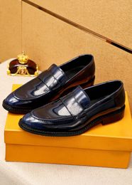 Luxury Brand Mens Dress Shoes Oxfords Weeding High Quality Cow Leather Leisure Shoe Size 38-45