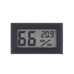 Temperature Instruments Wholesale 2021 Wireless Lcd Digital Indoor Thermometer Hygrometer Mini Humidity Metre Black White Drop Deliver Dhjim