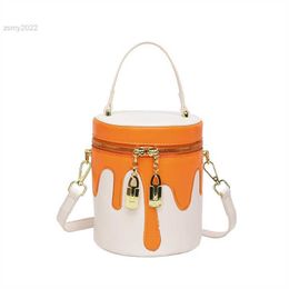 Totes High Quality Bucket Bags for Women Fashion Round Bucket Handbag Luxury Purses and Handbags Designer Crossbody Bag Cute Satchel