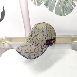 New style Fashion Baseball Cap Designer Caps Luxury Hat Men women Summer outdoors Sun protection Casual Adjustable Hatband letter white truckers Hats 2023TT