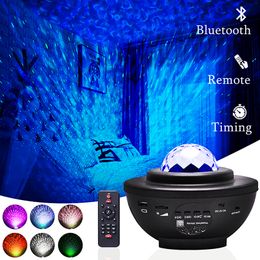 Starry Projector Night Light for Bedroom, USB Starlight, Bluetooth Speaker & Remote, Star Galaxy Light, ocean wave ripple, Sky Light ripple, gift party wedding camping