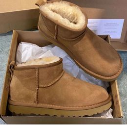 TOP Designer Snow Ug Boots Australian Women Boot Tasman Bailey Dune Chestnut Winter Buckle Fur Half Knee Short Lady Sheepskin And Wool Integrated Hair Slipper cdrgz