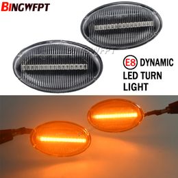 Dynamic LED Side Marker Light For Mercedes Benz Smart W450 W452 A-Class W168 Vito W639 W447 Citan W415 Turn Signal Lights