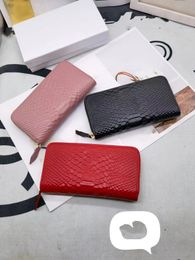 NEW Women purse Top Starlight with box designer Fashion Genuine Leather All-match ladies single zipper Classic purses leather wallets Womens wallet #8833366