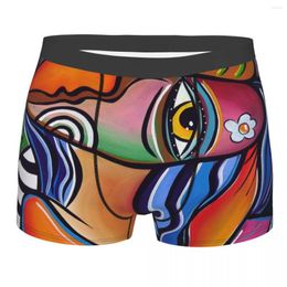 Underpants Pablo Picasso Boxer Shorts Men 3D Print Male Soft Underwear Panties Briefs